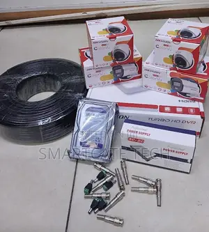 Hikvision 4CH CCTV Kit with ColorVu Cameras & Audio