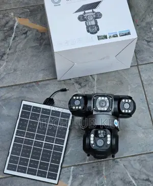 4G Solar Triple Lens CCTV Camera V380