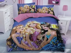 Eco-Friendly Organic Cotton Cartoon Duvet Set