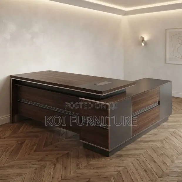Executive L-Shaped Office Desk 1800MM - 1