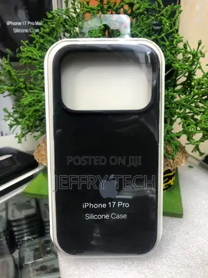 Brand New Black Silicone Case for iPhone 17 Pro