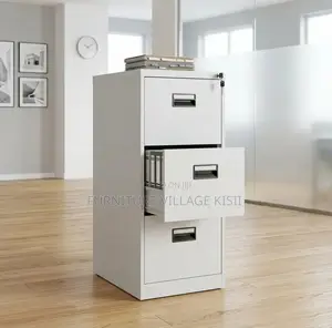 3-Drawer Steel Lockable Storage Cabinet
