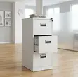 3-Drawer Steel Lockable Storage Cabinet - 3