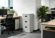 3-Drawer Steel Lockable Storage Cabinet - 4