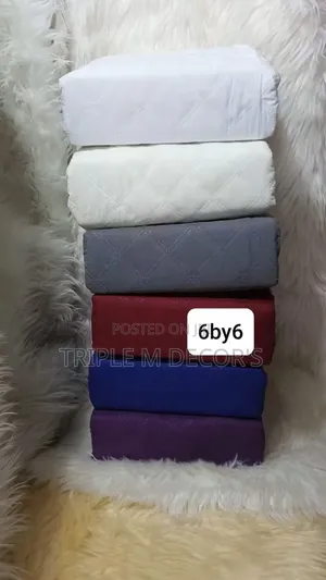 6x6 King Size Waterproof Mattress Protector - Non-Slip