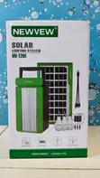 Portable Solar Lighting System with LED Bulbs & USB - 1