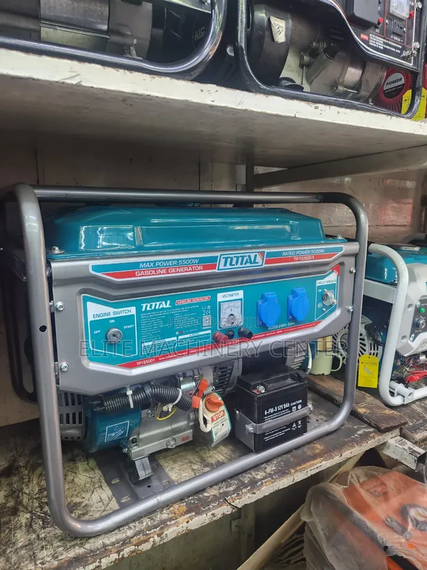 TOTAL Gasoline Generator TP155001 5.5KW 8KVA - 1