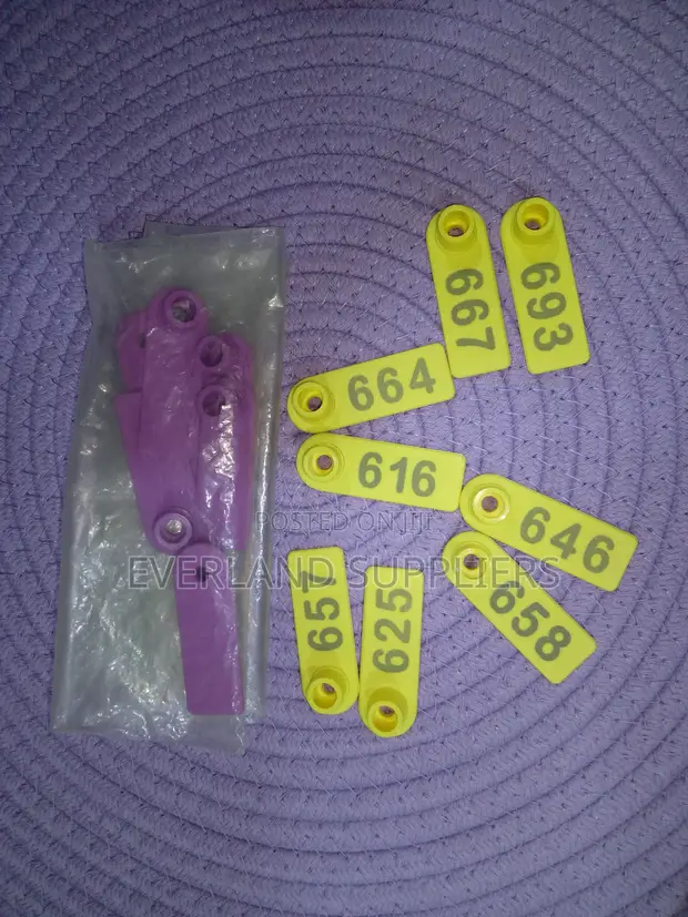 Ear Tags - Quick-View Number Tags - 1