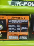 K-Power LT8000EB-ATS Portable Gasoline Generator 8KVA - 2