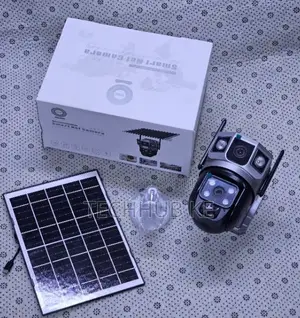 4G Solar PTZ Camera with Audio & Motion Tracking