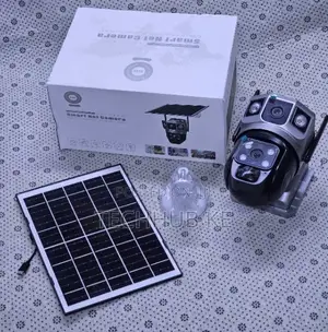 V380 Pro 4G Solar PTZ Outdoor Camera with 2 Lenses