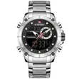 Naviforce NF9163 Silver Men's Watch - 1