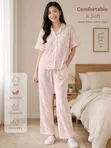 Comfy Soft 3-Piece Pajama Set - 2
