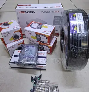 Hikvision 4-Camera 1080P Full HD ColorVu CCTV Kit