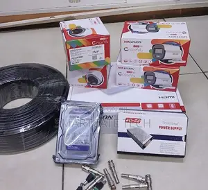 Hikvision 4CH DVR CCTV Kit with 4 ColorVu Cameras