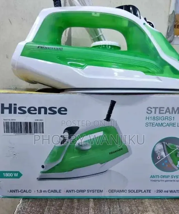 Hisense Steam Iron 1800W - 1