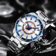 Curren M8359 Silver Wrist Watch - 1