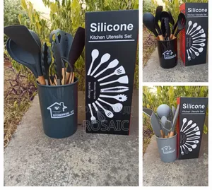 12 Pieces Silicone Spoon Set