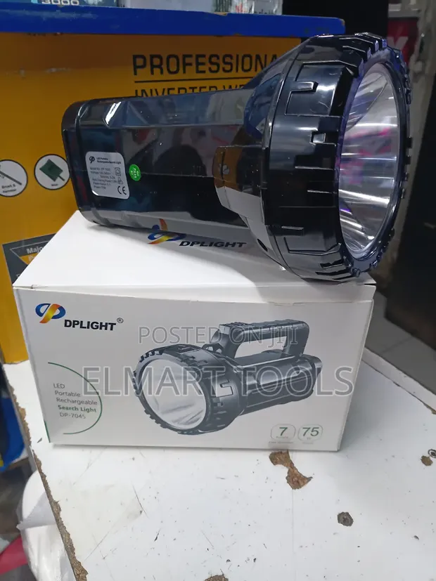 DP-7045 Portable Rechargeable LED Searchlight - 1