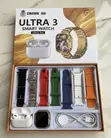Ultra 3 Smart Watch Gift Set with Earbuds - 2