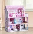 Wooden Dollhouse Kit with Accessories - 2