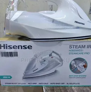 Hisense 2800W Steam Iron - Brand New