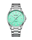 Curren C9090G Watch - Mint Green & Silver - 1