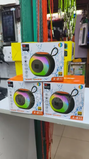 X-811 Portable Bluetooth Speaker with RGB Light
