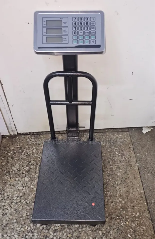 150kg Platform Scale with Rail - 1