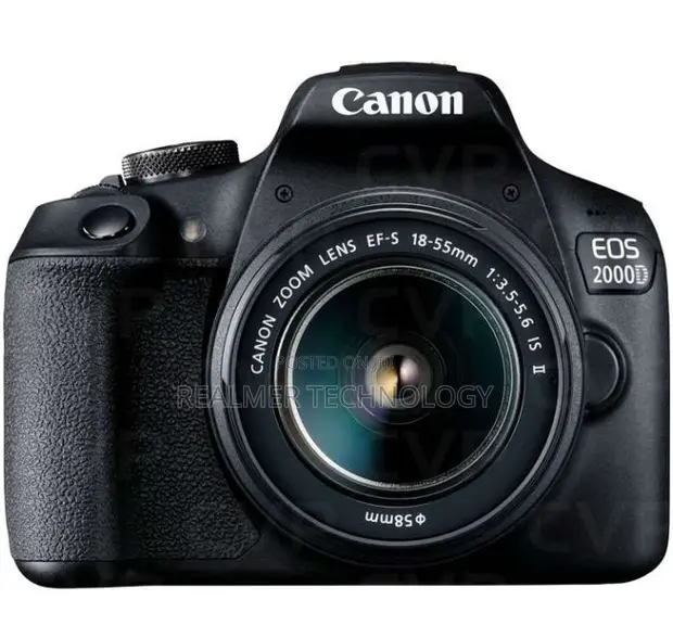 Canon EOS 2000D DSLR Camera with 18-55mm Lens - 1