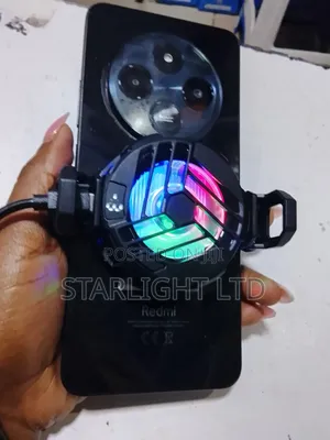 RGB Phone Cooler for Gaming Lag