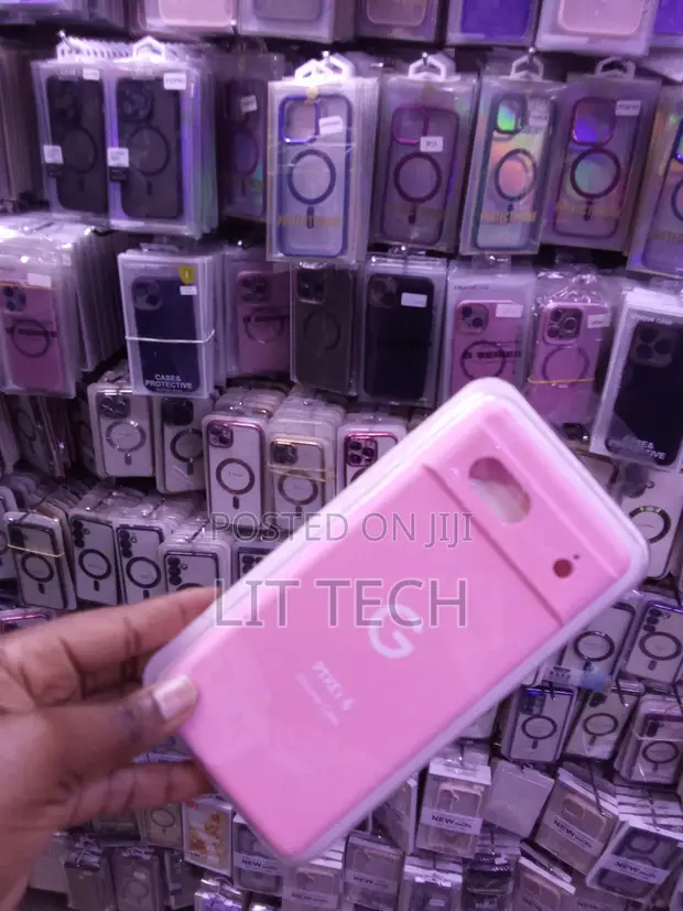 Google Pixel 6 G Silicone Case - Baby Pink - 1