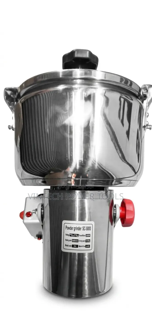 5kg Stainless Steel Powder Grinder - 1