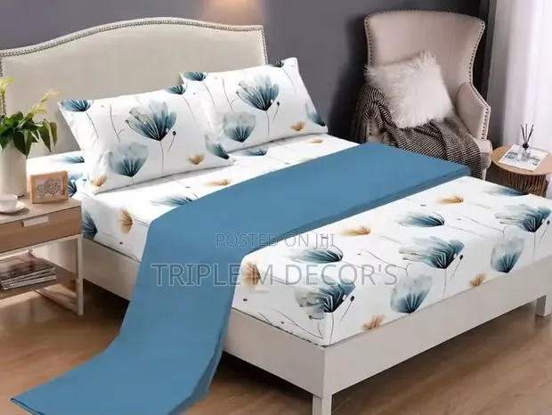 High Quality Fitted Bedsheet Set (6x7) - 1