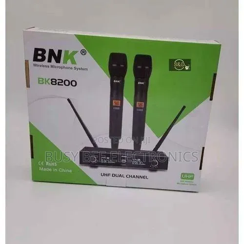BNK 8200 Dual Wireless Microphones - 1