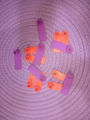 Bright Numbered Ear Tags