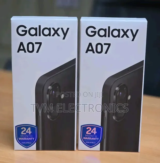 New Samsung Galaxy A07 128GB Black - 1