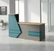 2.4M Executive Office Reception Desk - 1