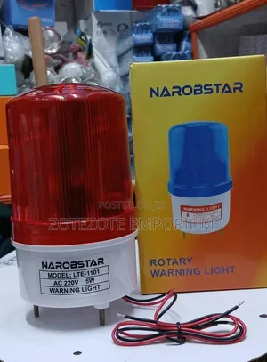 Rotary Warning Light - Red