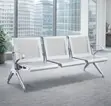 Steel 3-Link Waiting Bench - 2