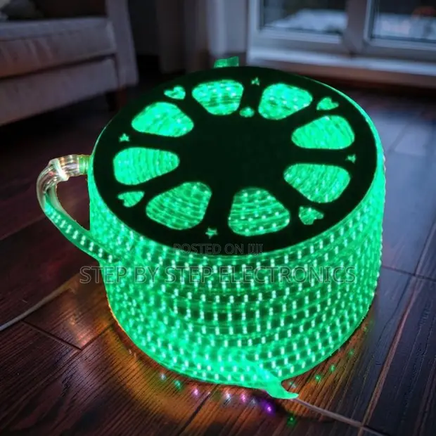 50m Green LED Strip Light - Indoor/Outdoor - 1