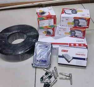 Hikvision 4CH DVR Kit with 4 ColorVu Cameras