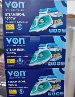 VON 1600W Steam Iron - Brand New