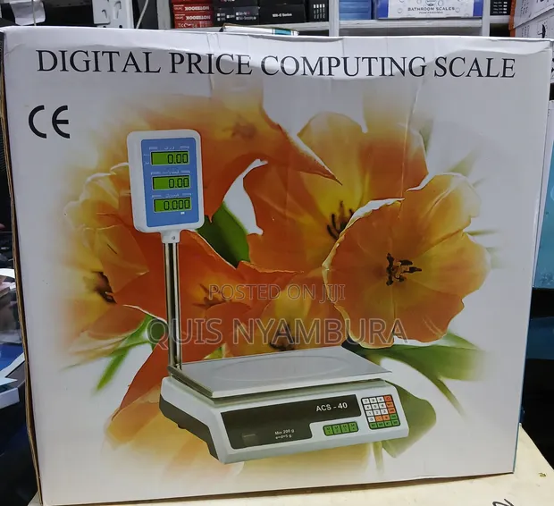 Brand New ACS30 30kg Digital Weighing Scale - 1