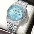 Curren M8498 Watch - Blue and Silver - 1
