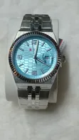 Curren M8498 Watch - Blue and Silver - 2