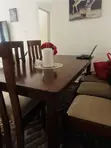6-Seater Mahogany Dining Table - 2