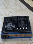 Bolesi Built-in Gas Hob (3 Gas Burners + 1 Infrared Plate) - 1