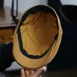 Light Canvas Flat Caps - 2