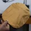 Light Canvas Flat Caps - 4